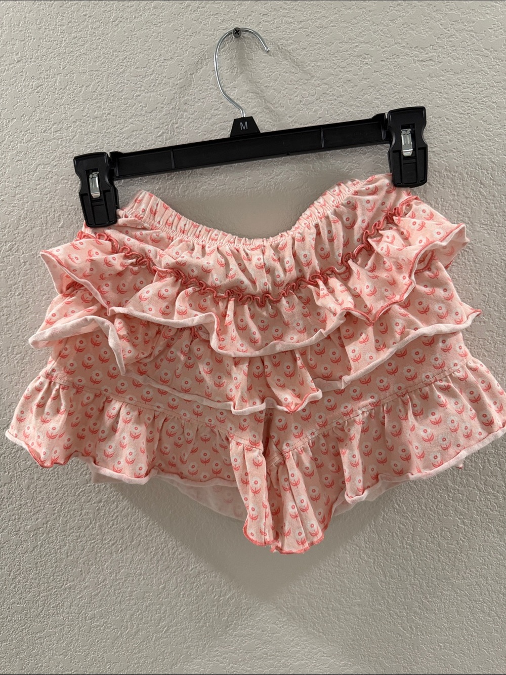 Serendipity Kids Pink Ruffle Shorts